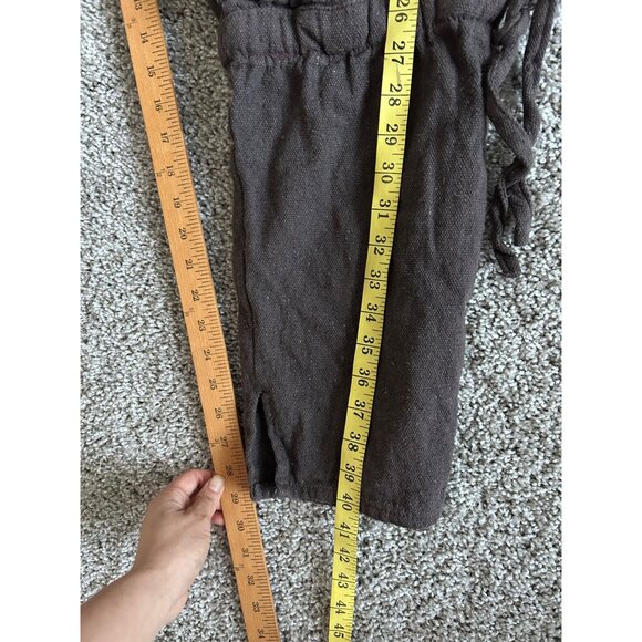 Mytholon Medieval Drawstring Pants M 100% Cotton Brown Made In Pakistan - Picture 10 of 11
